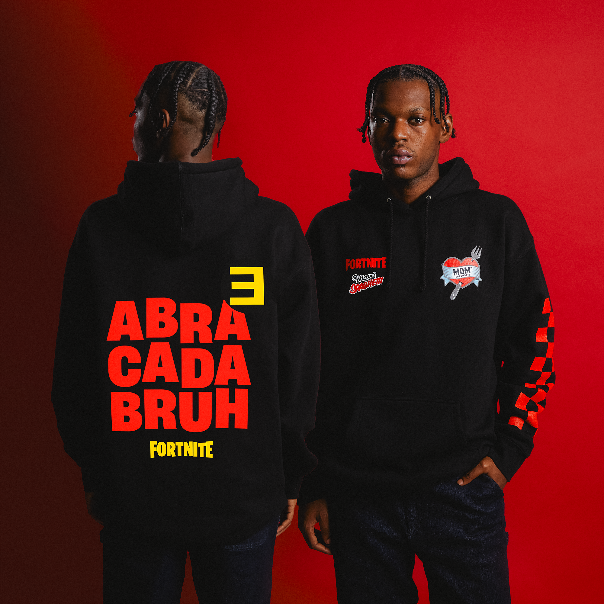 Fortnite hoodie red discount